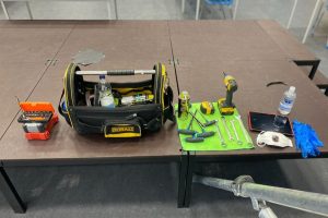 Glass partition Central London office