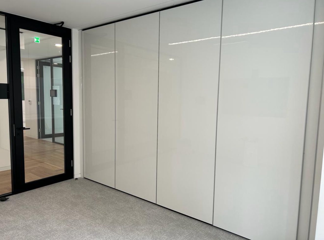 Nationwide office partition installation project