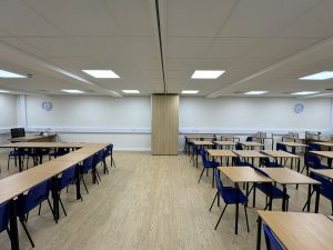 Acoustic walls Southern London workspace