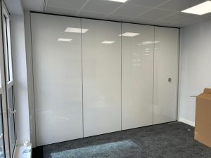 Sliding acoustic walls North London