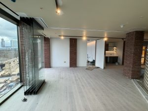 Sliding walls North London workspace