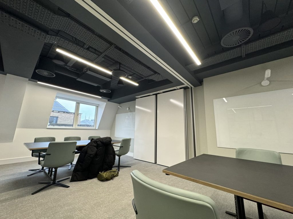 Movable walls Essex meeting room installation
