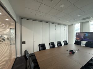 Sliding partition North London