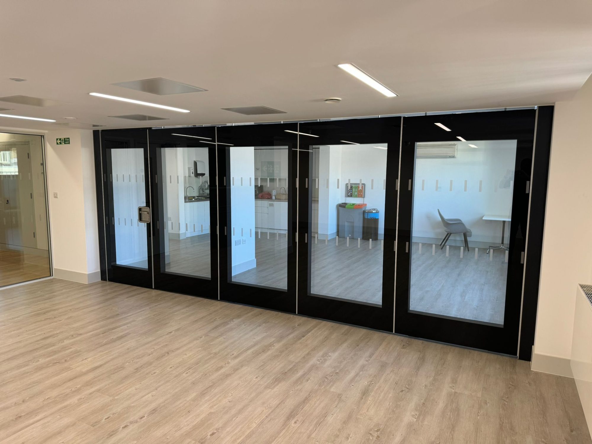 Acoustic partition installation Southern London